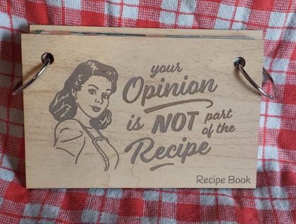 Recipe Book (4"x6")