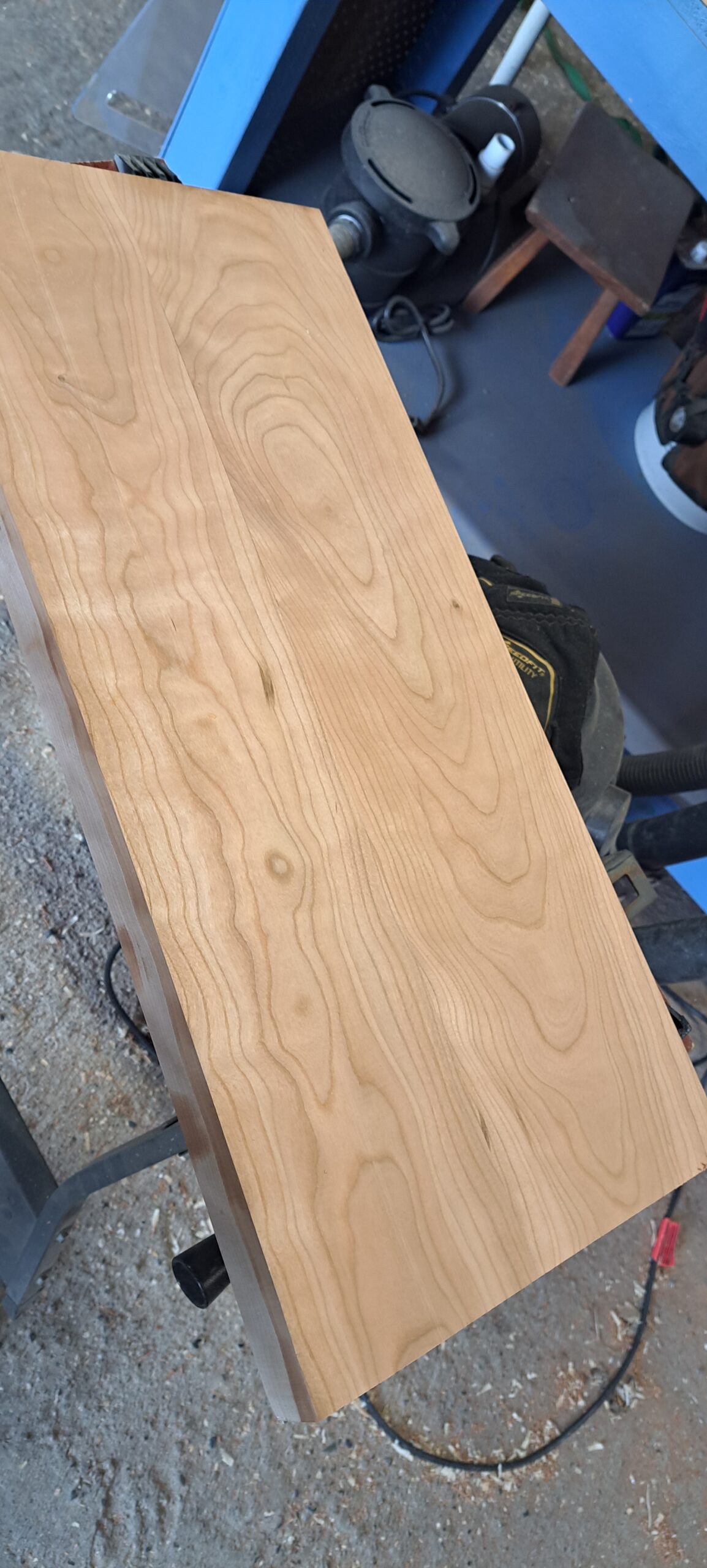 Cherry Cutting Board (after glue up)