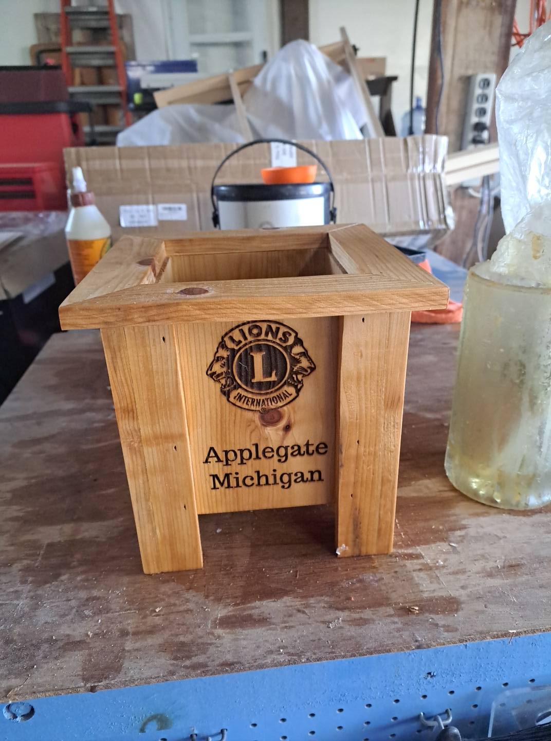 Mini Cedar Planter