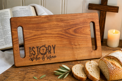 Cutting Board (He Is Risen)