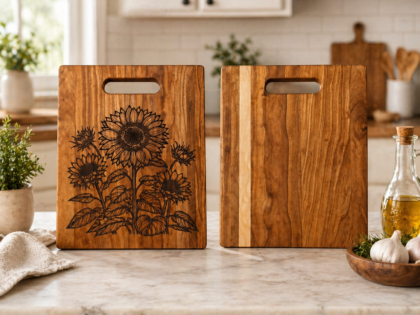 Cutting Board (Sunflowers)