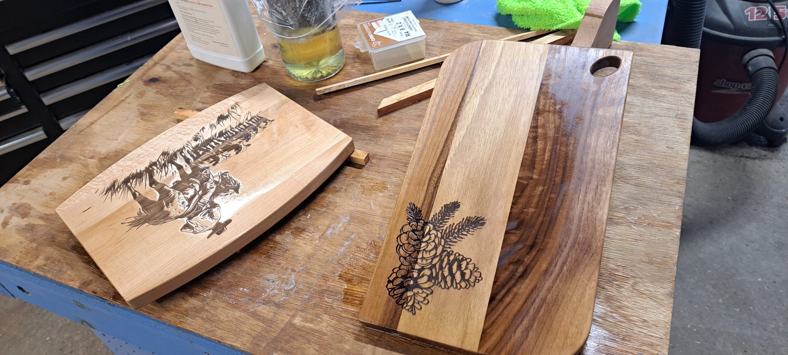 Finishing Some Boards