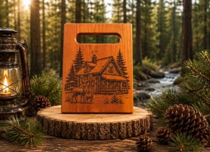 Mini Cutting Board (Cabin)