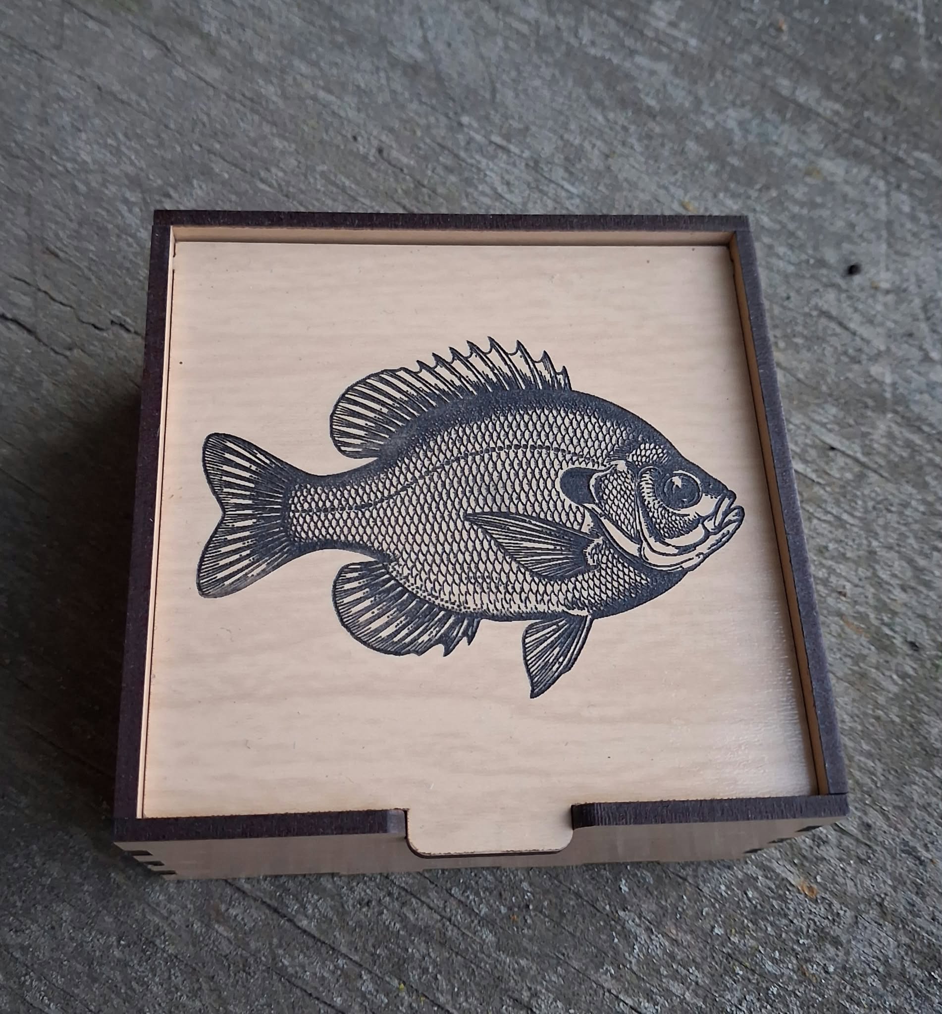 Bluegill Sunfish Box with Tackle